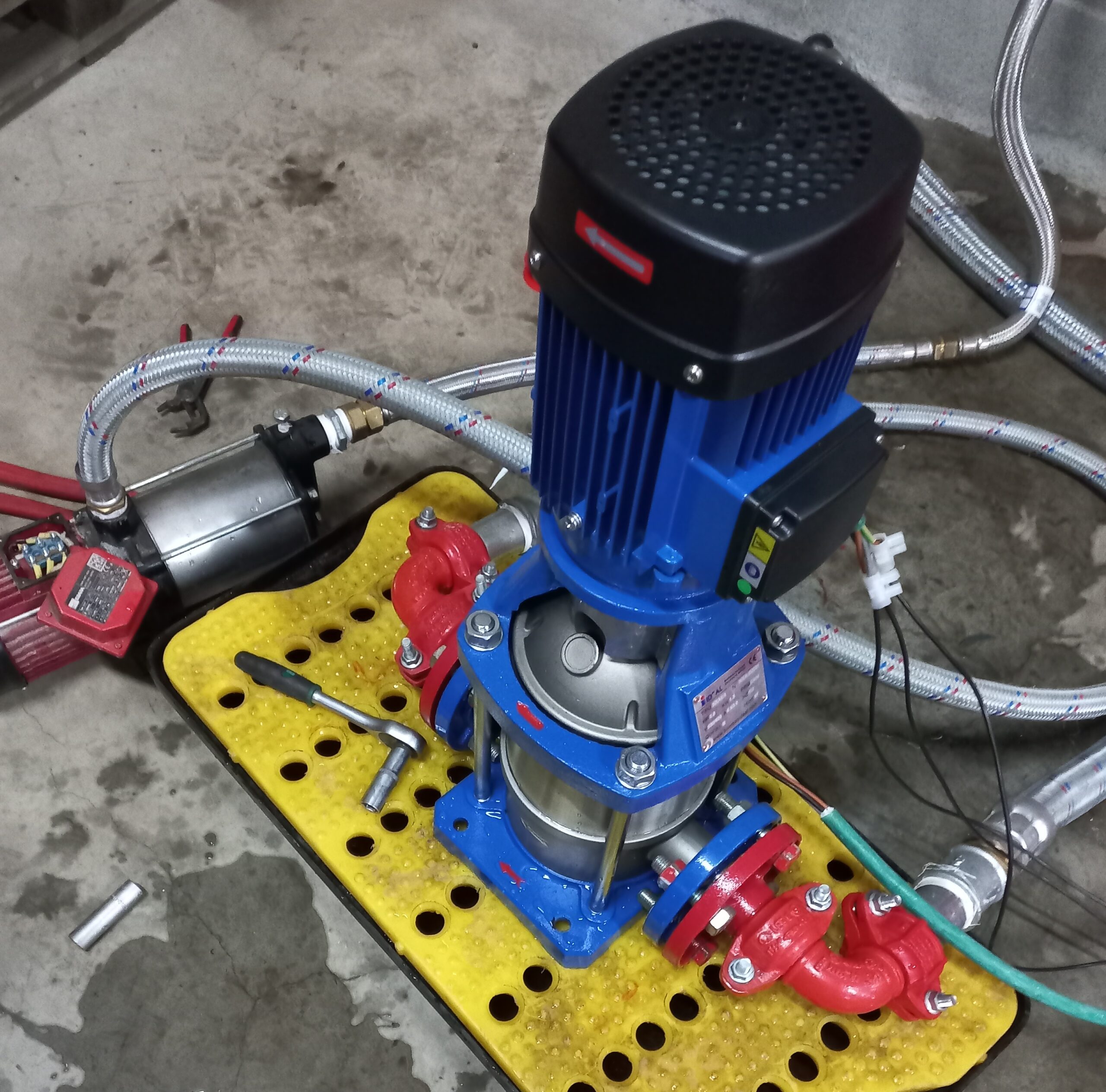 PAT_Hidric turbina portada Bomba Transformada a Turbina